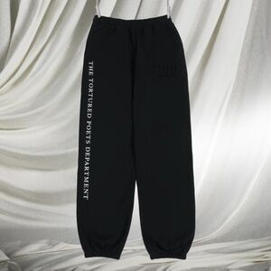 New - Taylor Swift Official TTPD Black Embossed Sweatpants